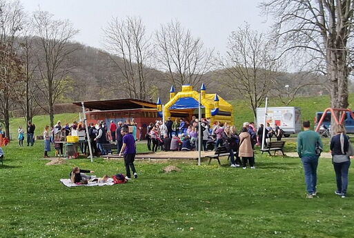 Ostereiersuche im Stauseebad Cossebaude 2024 - Foto: CDU OV Dresdner Westen