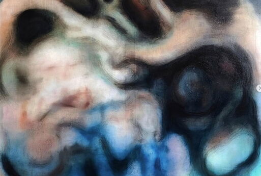 © Adéla Kopečná - Gemälde: Neurons, Perception, Thoughts ... - Öl auf Leinwand